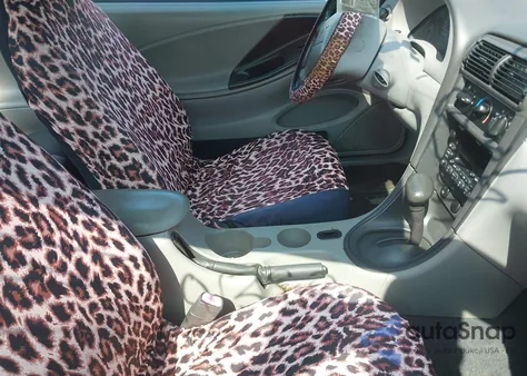 2001 Ford Mustang из США, поврежденный, VIN 1FAFP40421F200415